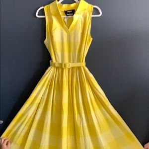 NWT Collectif+ModCloth Suncheck Swing Dress